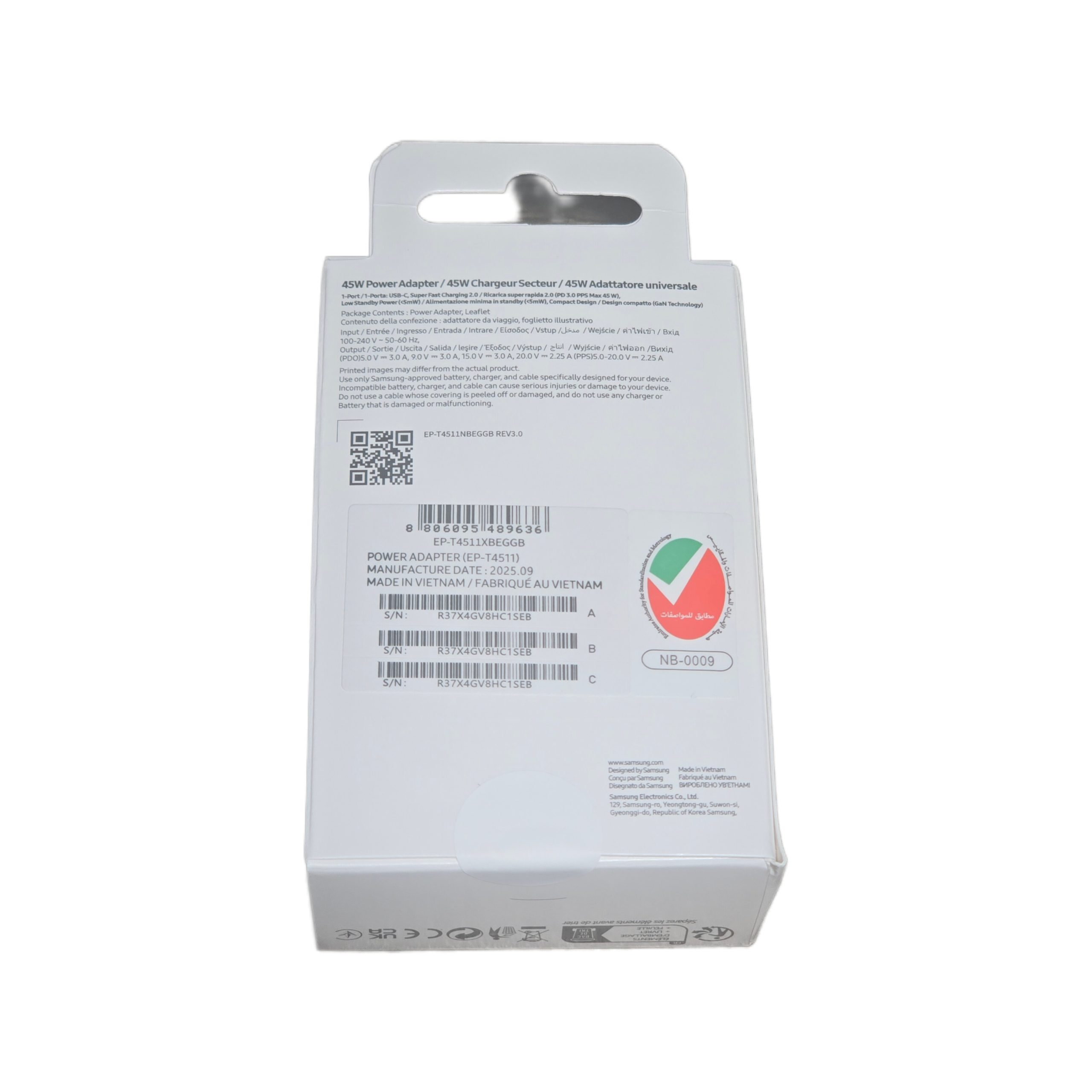 کلگی اصلی سامسونگ 45W