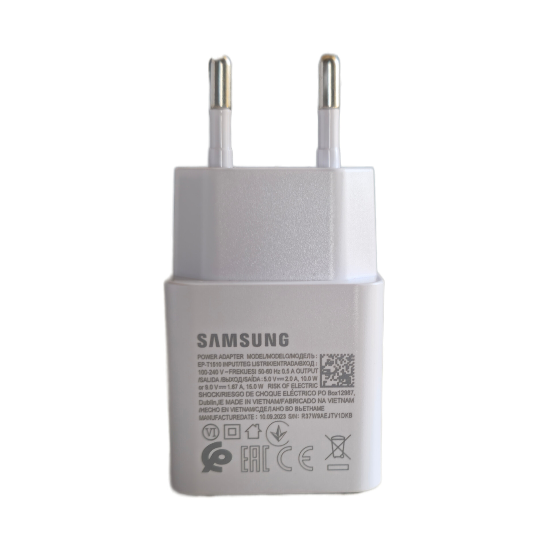کلگی اصلی سامسونگ 15W pd دو پین